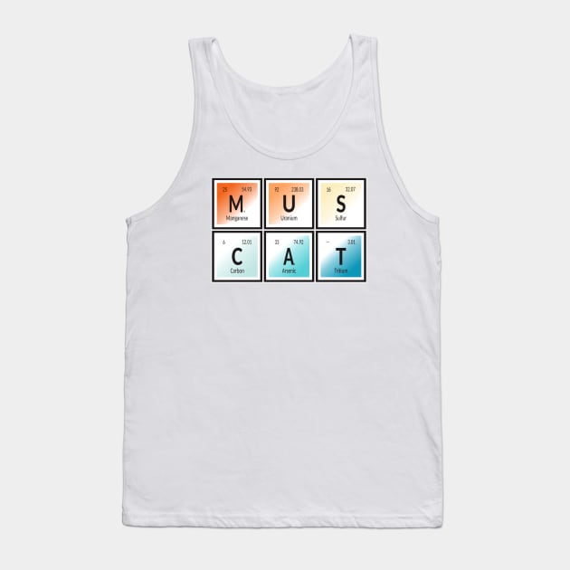 Muscat City | Periodic Table of Elements Tank Top by Maozva-DSGN